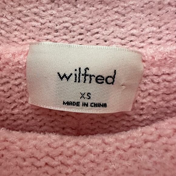 Aritzia Wilfred Ingrid Sweater Fairy Pink Size XS 73646 - Picture 10 of 15